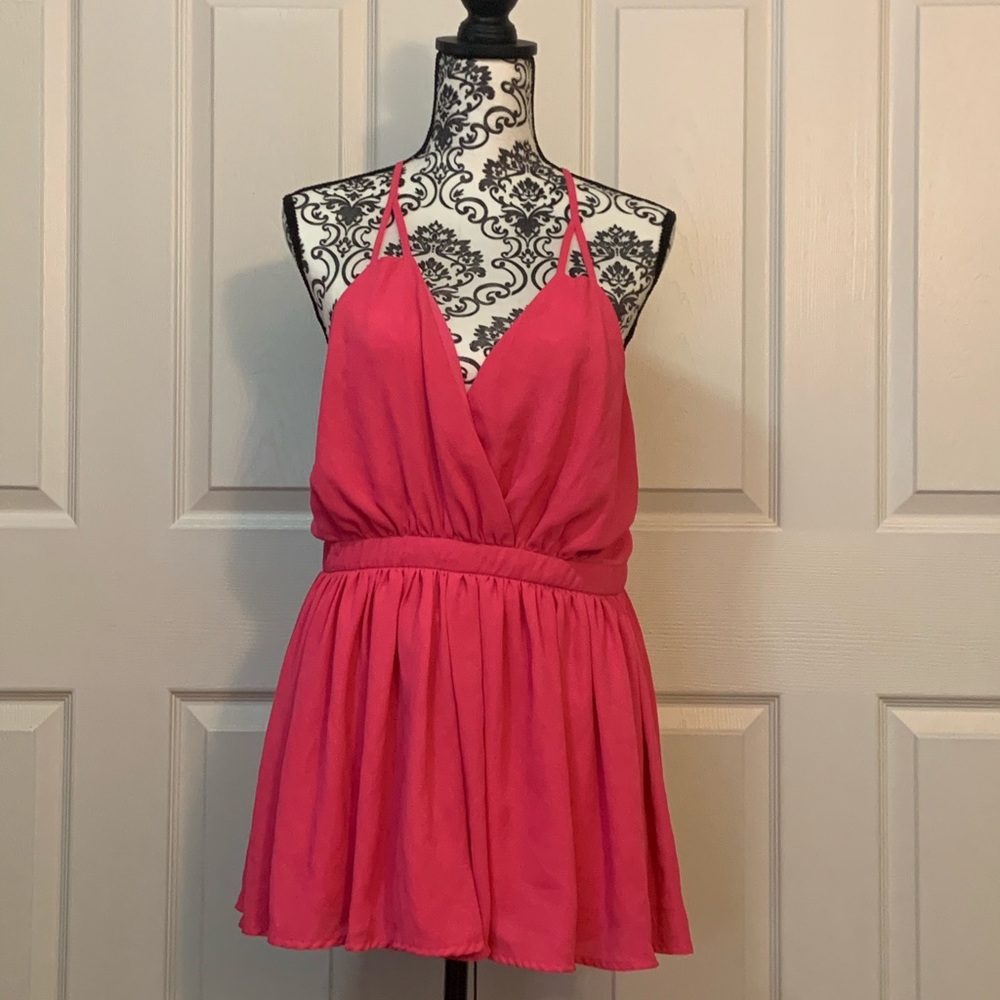 Pink romper